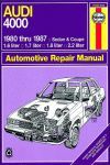 AUDI 4000 (1980-1987) PETROL 1.6 1.7 1.8 2.2