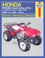 HONDA ATV TRX300 SHAFT DRIVE  (1988-1995) 300CC