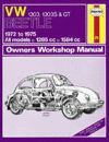 VOLKSWAGEN BEETLE (1972-1975) 1303, 1303S & GT PETROL 1.3 1.6