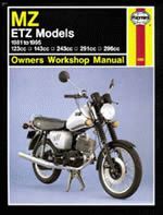 MZ ETZ125 ETZ150 ETZ250 ETZ300 (1981-1995) 125CC 150CC 250CC 300CC