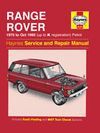 RANGE ROVER (1970-1992) PETROL V8 3.5 & 3.9