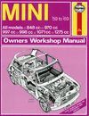 MINI (1959-1969) PETROL  848, 979, 997, 998, 1071, 1275 (ALL MODELS, INCL. COOPER & COOPER-S)