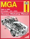 MG MGA (1955-1962) PETROL 1.5 1.6 INC TWIN CAM  CLASSIC REPRINT MANUAL