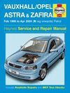 OPEL ASTRA & ZAFIRA (1998-2004) PETROL 1.4 1.6 1.8 2.0 2.2