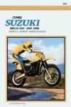 SUZUKI RM125 RM250 RM465 RM500 SINGLE  (1981-1988) 125CC 250CC 465CC 500CC