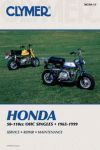 HONDA OHC Z50 S65 C70 CL70 CT70 SL70 XL70 S90 SL90 ST90 C90 CL90 CT90 CT110 (1965-1999)