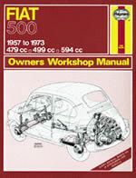 FIAT 500 (1957-1973) PETROL 479CC 499CC 594CC  CLASSIC REPRINT MANUAL