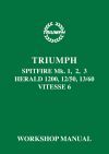 TRIUMPH HERALD VITESSE-6 SPITFIRE MK1 MK2 MK3 PETROL 1.2 1.3 1.6