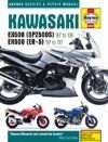 KAWASAKI EX500 (GPZ500) (1987-2004) EX500 (1987-1993) EX500D (NINJA) (1994-2008) ER500 (1997-2007)