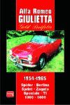 ALFA ROMEO GIULIETTA GOLDPORTFOLIO 1954-1965