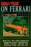 FERRARI ROAD & TRACK ON  1984-1988