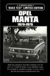 OPEL MANTA LIMITED EDITION 1970-1975