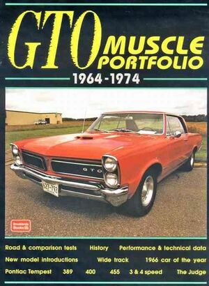 GTO MUSCLE PORTFOLIO 1964-1974