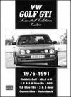 VOLKSWAGEN GOLF GTI LIMITED EDITION EXTRA 1976-1991