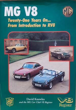 MG V8 21 YEARS FROM INTRODUCTION TO RV8