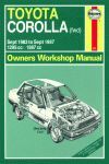 TOYOTA COROLLA (1983-1987) PETROL 1.3 1.6 (FWD)
