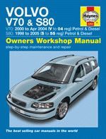 VOLVO V70 S80 (1998-2005) PETROL 2.0 2.3 2.4 2.5 DIESEL 2.4 D5