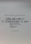 OPEL RECORD C Y COMODORO A (1967) GASOLINA 1.5, 1.7, 1.9, 2.5