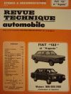FIAT 132 ET ARGENTA (1972-1985) ESSENCE 1.6 1.8 2.0