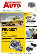 PEUGEOT 206 FASE-2 DIESEL 1.4 HDI  1.6 HDI   AUTOVOLT Nº 052