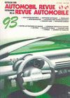 AUTOMOBIL REVUE 1993 CATALOGUE