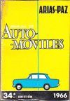 ARIAS PAZ MANUAL DE AUTOMOVILES 34ª EDICION 1966