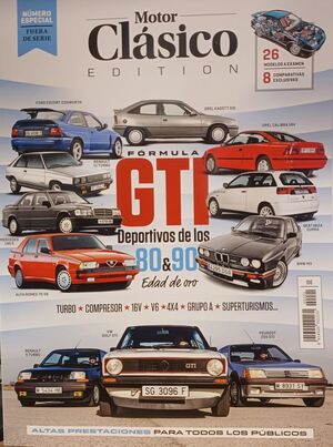 FORMULA GTI DEPORTIVOS DE LOS 80&90 EDAD DE ORO
