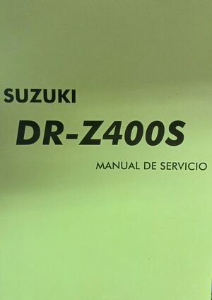 SUZUKI DRZ400S (MANUAL DE TALLER)