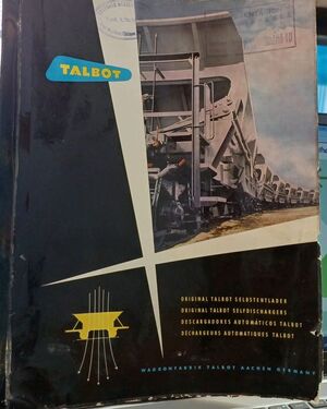ORIGINAL TALBOT SELDSTENTLADER (SEGUNDA MANO)